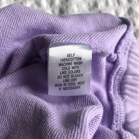 Purple Sweat shorts - Picture 3 of 4